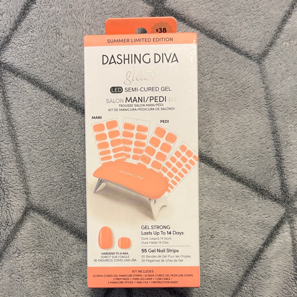 NEW Dashing Diva Glaze LED Semi-Cured Gel Kit